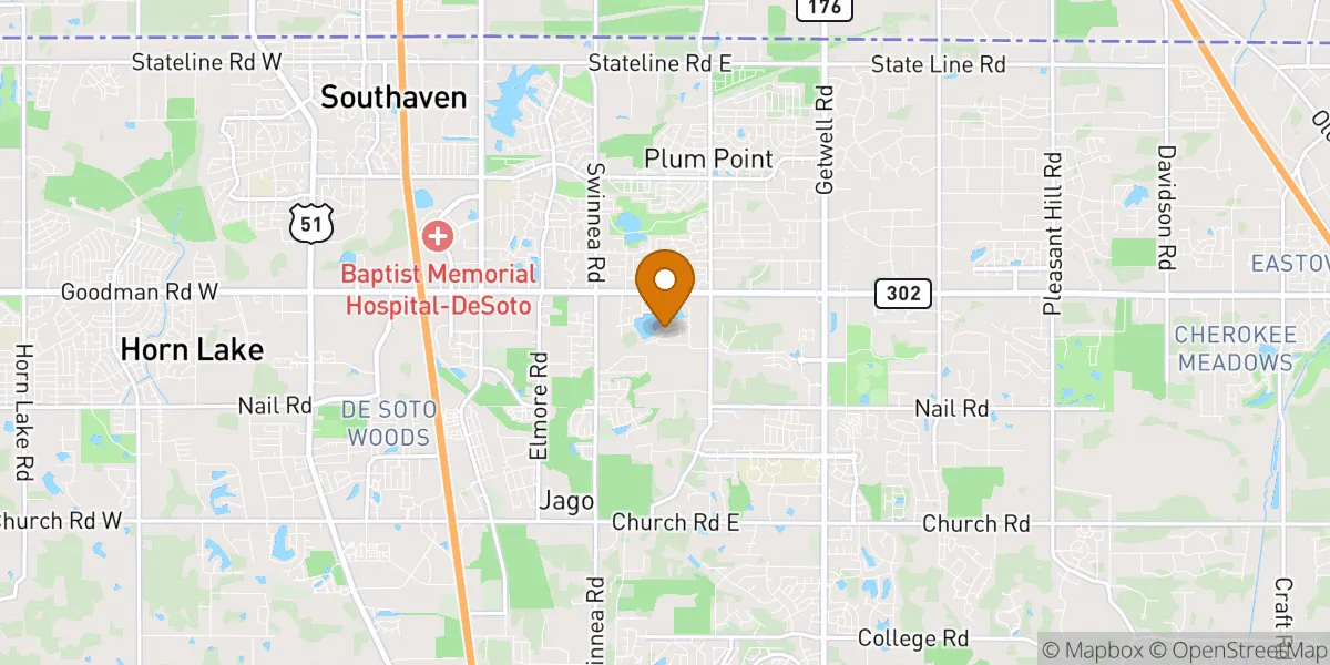  neighborhood map in Southaven, MS