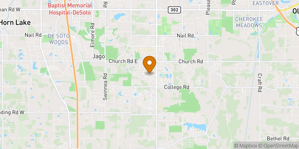  neighborhood map in Southaven, MS